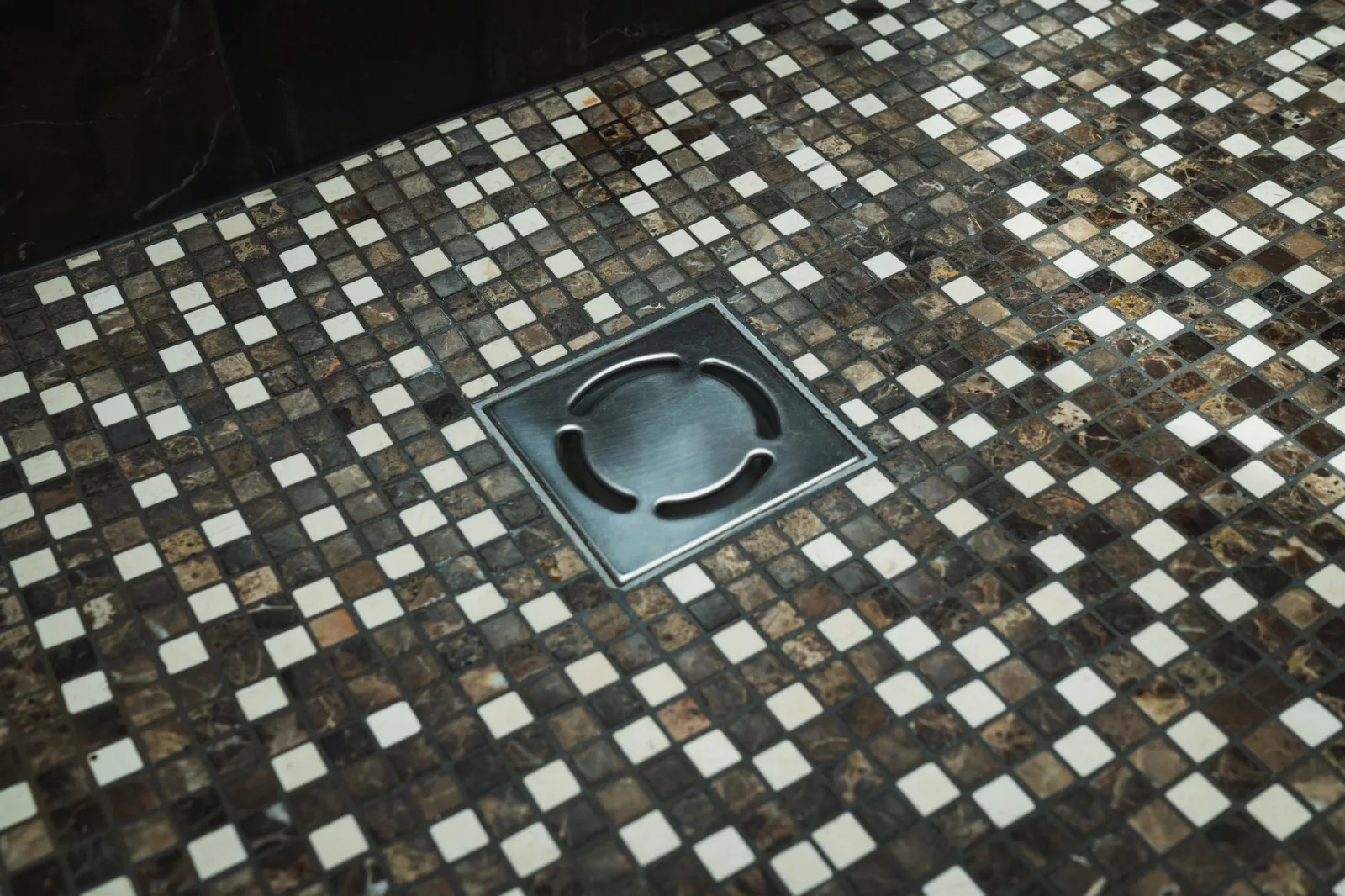 Receveur en mosaïque